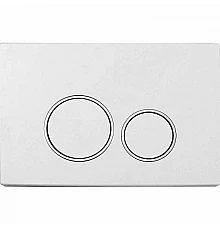 Клавиша смыва Boheme 661 Белая Хром