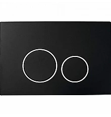 Клавиша смыва Boheme 662 Черная Хром