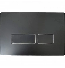 Клавиша смыва Cerutti SPA CR02BK Черная матовая