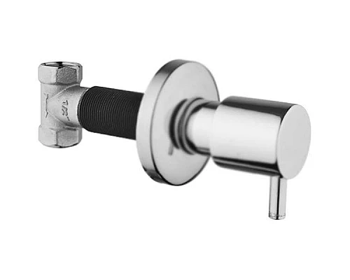 Купить Запорный вентиль Creavit AC90L Хром в магазине сантехники Santeh-Crystal.ru