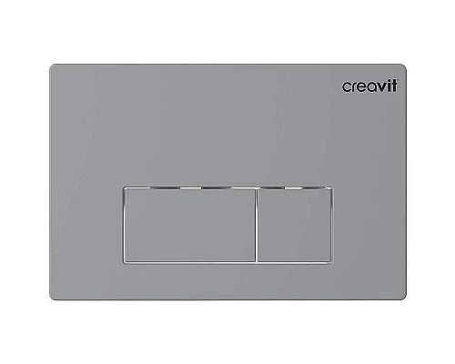 Купить Клавиша смыва Creavit Arc GP8002.00 Серая матовая в магазине сантехники Santeh-Crystal.ru