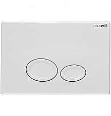 Клавиша смыва Creavit Drop GP2001.00 Белая