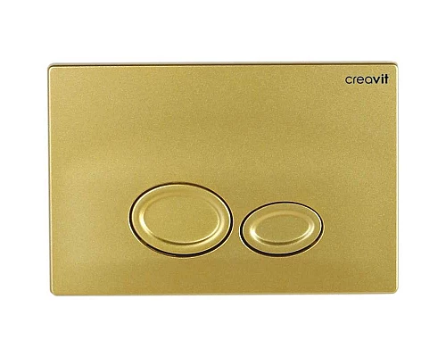 Приобрести Клавиша смыва Creavit Drop GP2006.00 Золото в магазине сантехники Santeh-Crystal.ru