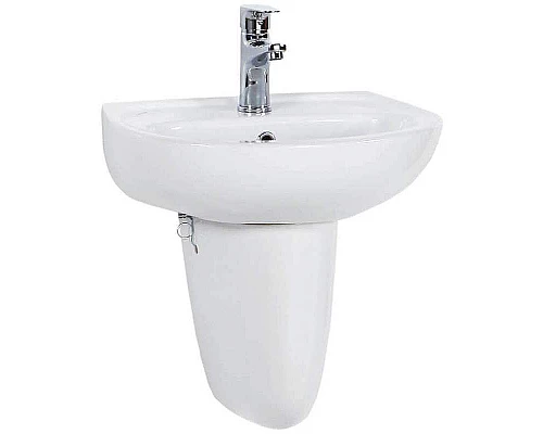 Приобрести Полупьедестал Creavit Sedef SD265-00CB00E-0000 Белый в магазине сантехники Santeh-Crystal.ru