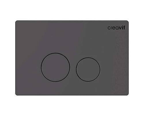 Купить Клавиша смыва Creavit Terra GP9002.04 Антрацит в магазине сантехники Santeh-Crystal.ru
