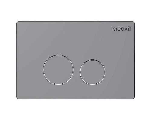 Купить Клавиша смыва Creavit Terra GP9003.00 Хром матовая в магазине сантехники Santeh-Crystal.ru