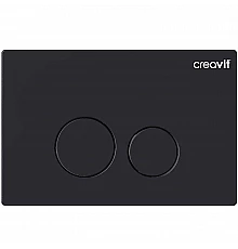 Клавиша смыва Creavit Terra GP9002.01 Черная матовая