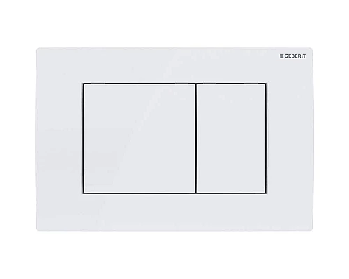 Купить Клавиша смыва Geberit Delta30 115.137.11.1 Альпийский белый в магазине сантехники Santeh-Crystal.ru