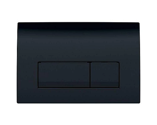 Купить Клавиша смыва Geberit Delta 51 115.105.DW.1 Черный глянец в магазине сантехники Santeh-Crystal.ru