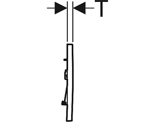 Купить Клавиша смыва Geberit Sigma 30 NEW 115.883.DW.1 Черный глянцевый в магазине сантехники Santeh-Crystal.ru
