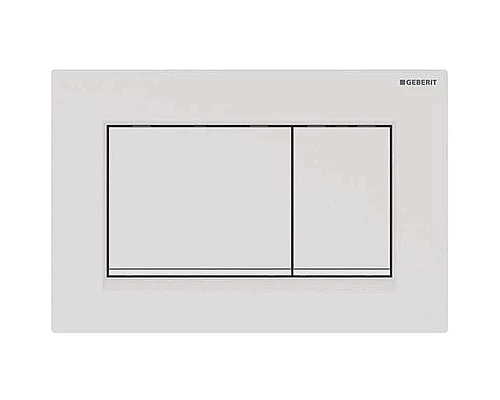 Приобрести Клавиша смыва Geberit Sigma 30 NEW 115.883.01.1 Белый матовый в магазине сантехники Santeh-Crystal.ru