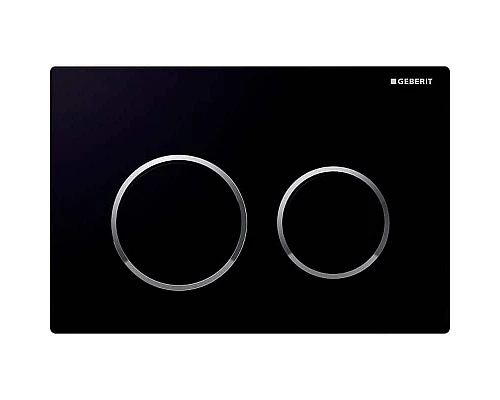Приобрести Клавиша смыва Geberit Sigma 20 115.085.KM.1 Черная в магазине сантехники Santeh-Crystal.ru