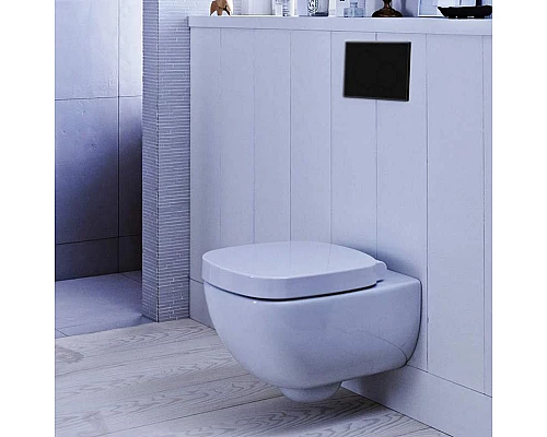 Купить Клавиша смыва Geberit Sigma 01 115.770.DW.5 Черная глянцевая в магазине сантехники Santeh-Crystal.ru