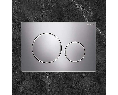 Купить Клавиша смыва Geberit Sigma 20 115.882.KH.1 Хром в магазине сантехники Santeh-Crystal.ru