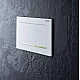 Купить Клавиша смыва Geberit Sigma 30 115.883.KK.1 Белый/золото в магазине сантехники Santeh-Crystal.ru