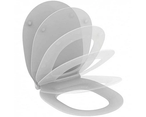 Заказать Сиденье для унитаза Ideal Standard Connect Air E036601 Белое с микролифтом в магазине сантехники Santeh-Crystal.ru