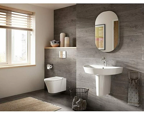 Заказать Сиденье для унитаза Ideal Standard Connect Air E036601 Белое с микролифтом в магазине сантехники Santeh-Crystal.ru