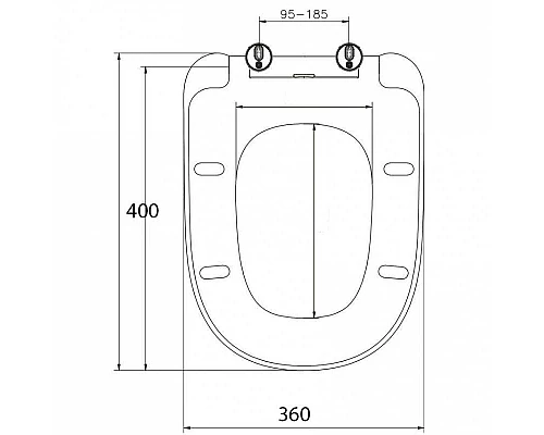 Заказать Сиденье для унитаза Jacob Delafon Vox E20142-00 Белое с микролифтом в магазине сантехники Santeh-Crystal.ru