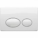 Клавиша смыва Koller Pool Round white Белая Хром