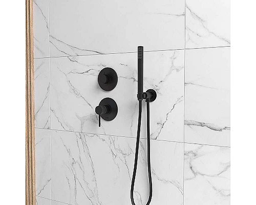 Купить Переключатель потоков Paini Cox 78PZ471 Черный матовый в магазине сантехники Santeh-Crystal.ru