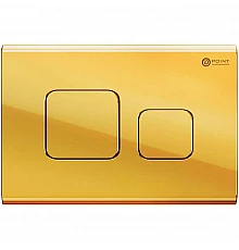Клавиша смыва Point Афина PN44041G Золото