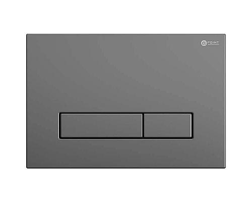 Заказать Клавиша смыва Point Меркурий PN44831GM Графит в магазине сантехники Santeh-Crystal.ru