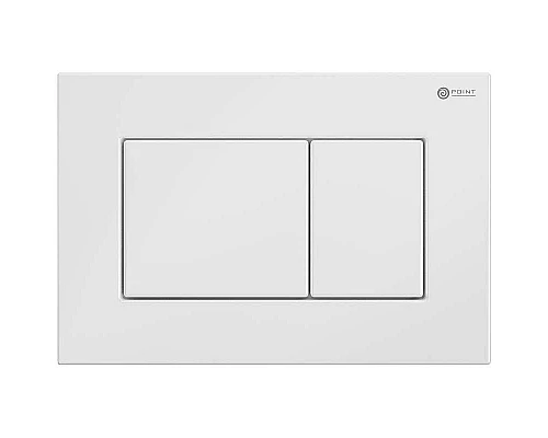 Приобрести Клавиша смыва Point Ника PN44081W Белая в магазине сантехники Santeh-Crystal.ru