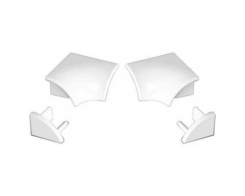 Купить Набор заглушек и уголков Ravak 6 B440000001 Белый в магазине сантехники Santeh-Crystal.ru