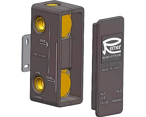 Купить Скрытая часть для смесителя Remer RRBOX93 G 1/2 в магазине сантехники Santeh-Crystal.ru