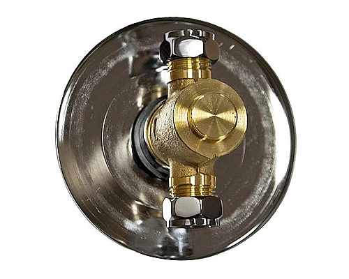 Купить Запорный вентиль Remer TE30 Tempor порционный Хром в магазине сантехники Santeh-Crystal.ru