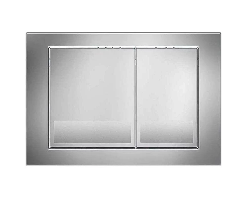 Приобрести Клавиша смыва Veconi Square VFS-CH VFS001CH Хром глянец в магазине сантехники Santeh-Crystal.ru