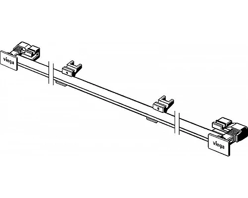 Купить Решетка для душевого лотка Viega Advantix Vario 4967.32 736583 Черная в магазине сантехники Santeh-Crystal.ru