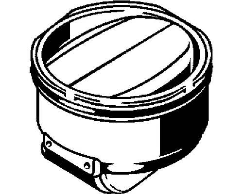 Купить Гидрозатвор Viega Trap 4936.6 583255 Серый в магазине сантехники Santeh-Crystal.ru