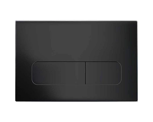 Приобрести Клавиша смыва Vincea VFP-002MB Черная матовая в магазине сантехники Santeh-Crystal.ru