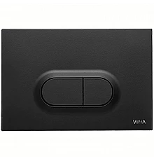 Клавиша смыва Vitra Loop O 740-0511 Черная матовая