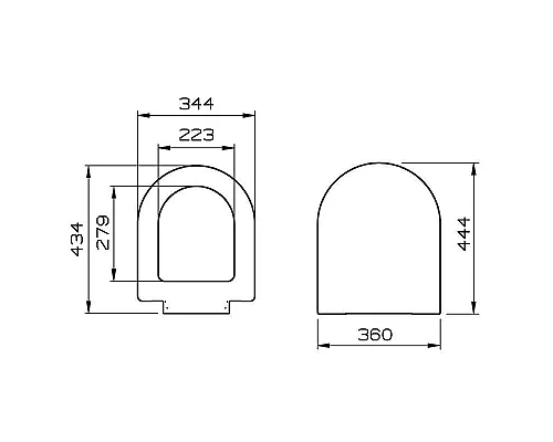 Заказать Сиденье для унитаза Vitra S 50 72-003-309 с микролифтом в магазине сантехники Santeh-Crystal.ru