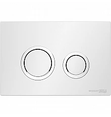 Клавиша смыва WasserKRAFT WH01 Белая