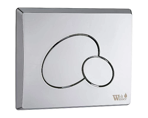 Купить Клавиша смыва WeltWasser WW Marberg 410 RD 10000005950 Хром глянцевый в магазине сантехники Santeh-Crystal.ru