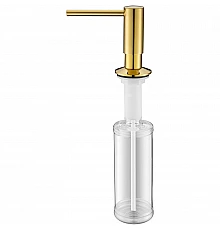 Дозатор для моющего средства Paulmark Decus D004-G Золото
