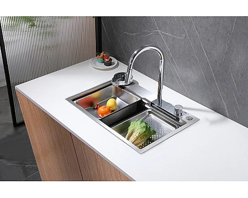 Кухонная мойка Abber Wasser Kreis 68 AF2194 Хром