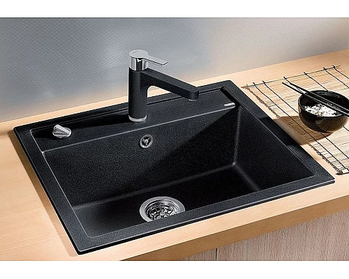 Заказать Кухонная мойка Blanco Dalago 6 525873 Черная в магазине сантехники Santeh-Crystal.ru