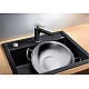 Заказать Кухонная мойка Blanco Dalago 6 525873 Черная в магазине сантехники Santeh-Crystal.ru