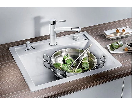 Заказать Кухонная мойка Blanco Dalago 6 525873 Черная в магазине сантехники Santeh-Crystal.ru
