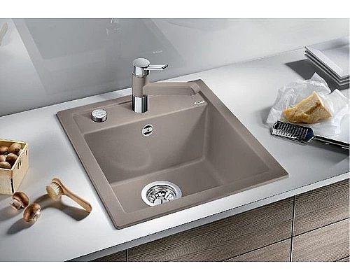 Купить Кухонная мойка Blanco Dalago 45 518846 Темная скала в магазине сантехники Santeh-Crystal.ru