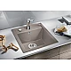 Купить Кухонная мойка Blanco Dalago 45 518846 Темная скала в магазине сантехники Santeh-Crystal.ru