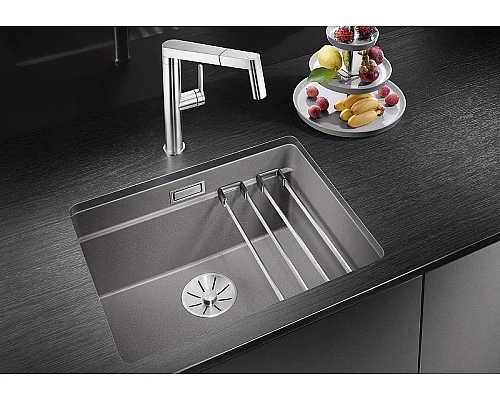 Заказать Кухонная мойка Blanco Etagon 500-U Silgranit 522227 Антрацит в магазине сантехники Santeh-Crystal.ru
