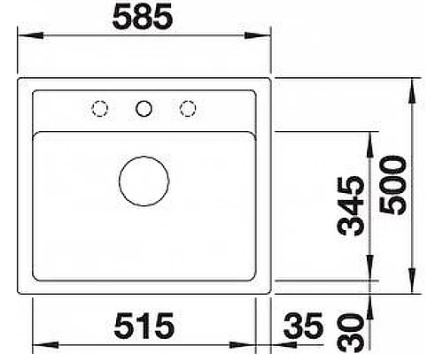 Приобрести Кухонная мойка Blanco Legra 6 523332 Антрацит в магазине сантехники Santeh-Crystal.ru