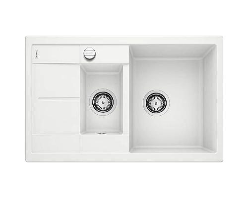 Заказать Кухонная мойка Blanco Metra 6 S Compact 513468 Белая в магазине сантехники Santeh-Crystal.ru