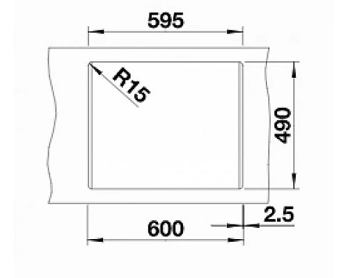 Купить Кухонная мойка Blanco Naya 6 525941 Черная в магазине сантехники Santeh-Crystal.ru