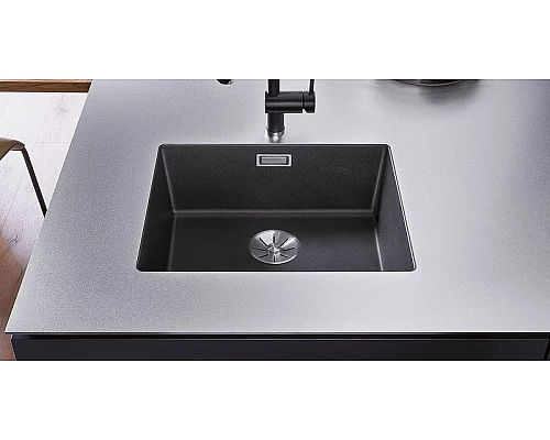 Купить Кухонная мойка Blanco Subline 500-U 525995 Черная в магазине сантехники Santeh-Crystal.ru